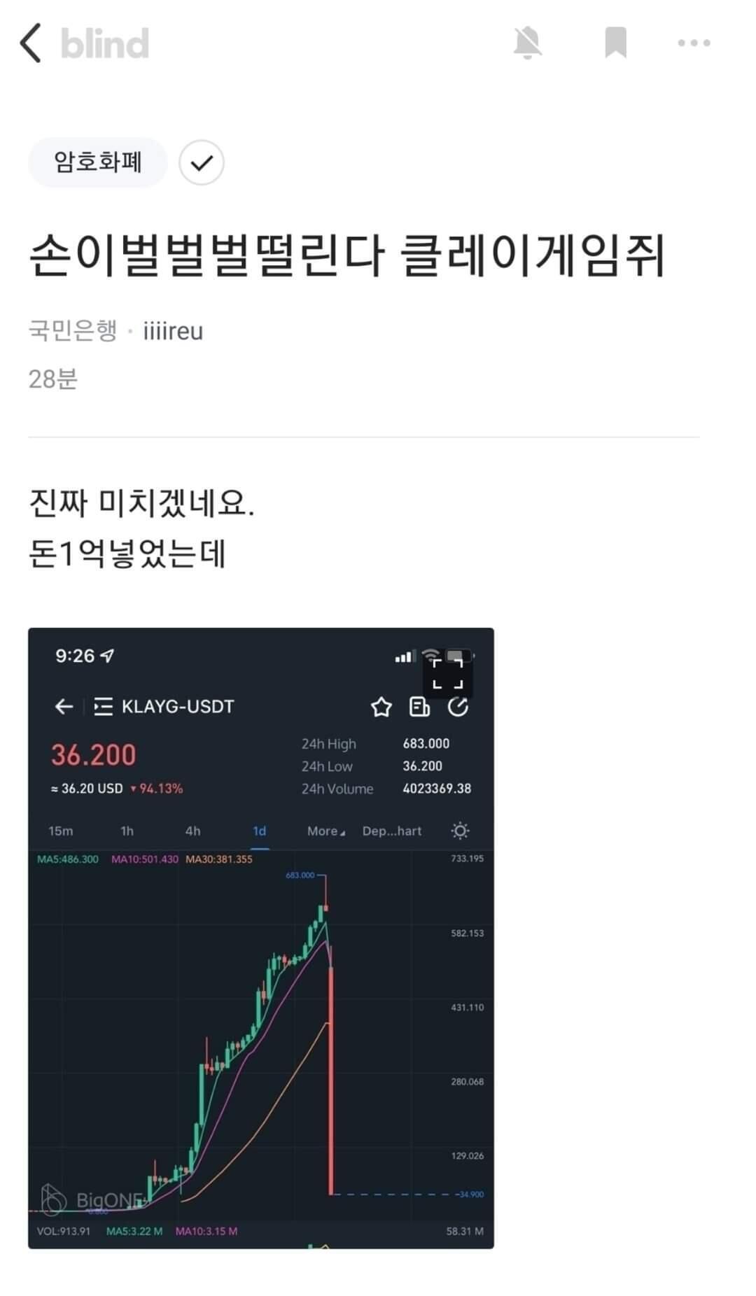 비트코인갤 차에서 번개탄 피우는 사진 - DVDPrime