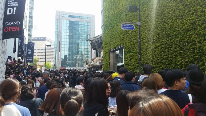 오늘 명동 교통정보..