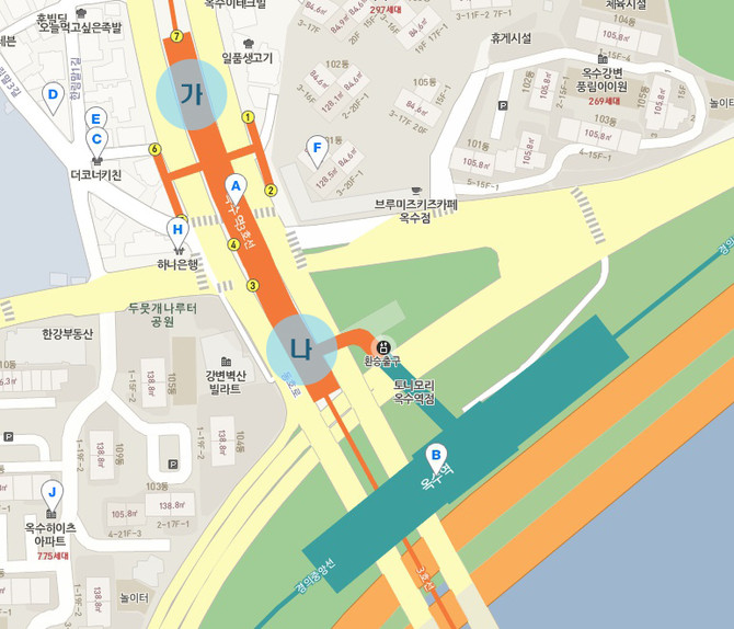 답답한 옥수역 환승 이야기