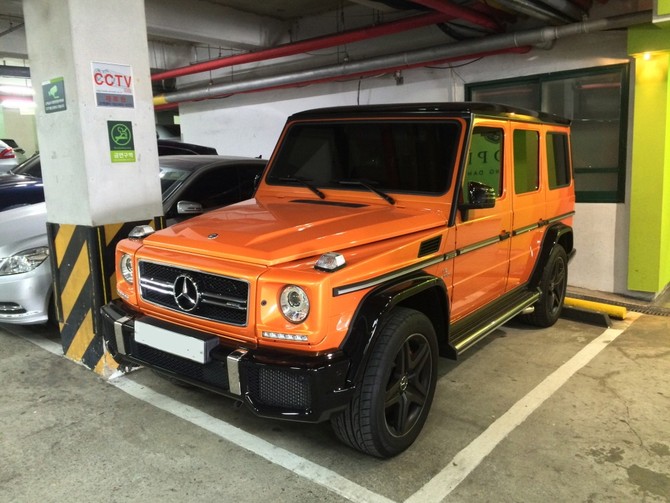 [직찍] 벤츠 G 63 AMG 크레이지 컬러 에디션