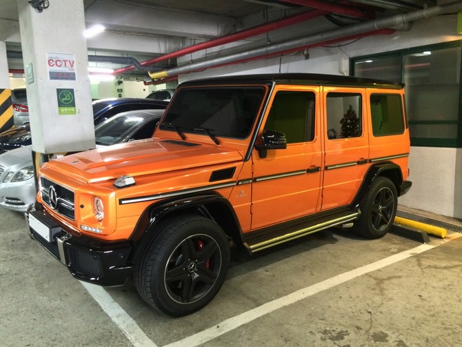 [직찍] 벤츠 G 63 AMG 크레이지 컬러 에디션