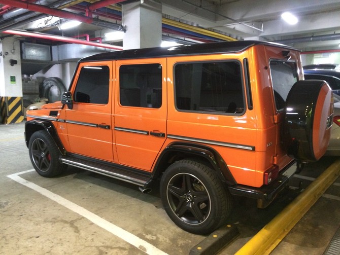 [직찍] 벤츠 G 63 AMG 크레이지 컬러 에디션