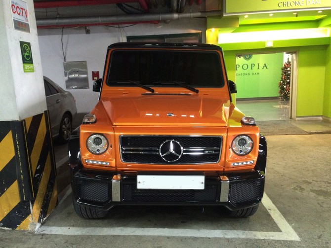 [직찍] 벤츠 G 63 AMG 크레이지 컬러 에디션
