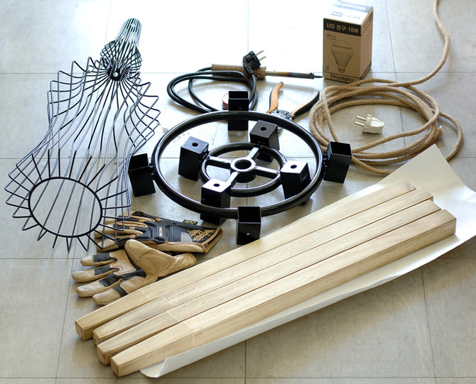 새로운 조명을 만들었습니다.