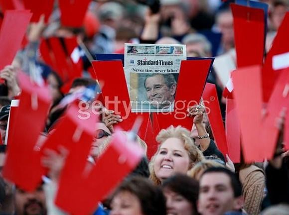 [잡담] 텍산들에겐 여전히 영웅인 부쉬 전 대통령...