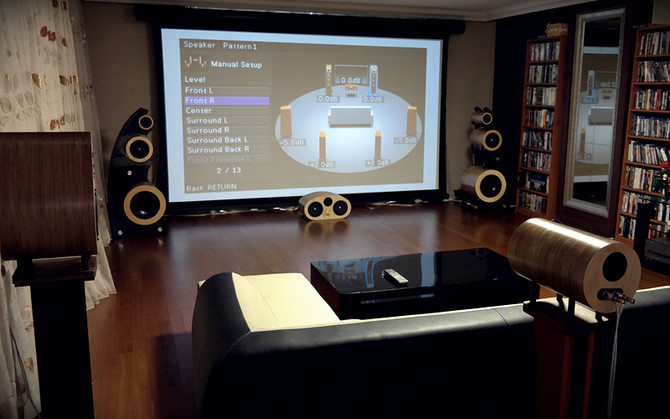 [소개] 쿠르베 7채널 스피커 시스템