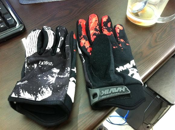 [지름] 자전거 장갑 주문한게 왔어요!