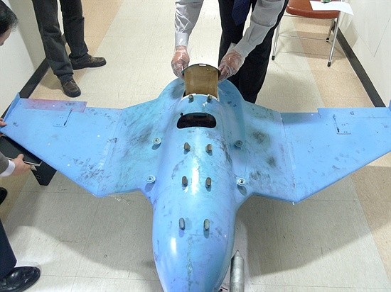 [북한무인기] 중국산 제품으로 밝혀지는 모양입니다.