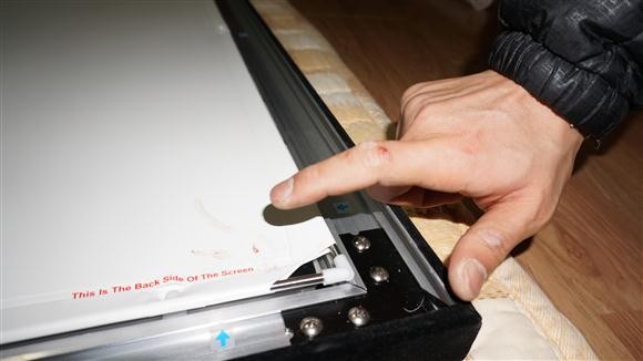 [참고] 그렌드뷰 GLX H 120인치 설치사진입니다 1/2