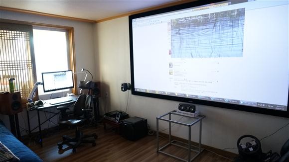 [참고] 그렌드뷰 GLX H 120인치 설치사진입니다 2/2