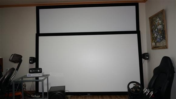 [참고] 그렌드뷰 GLX H 120인치 설치사진입니다 2/2