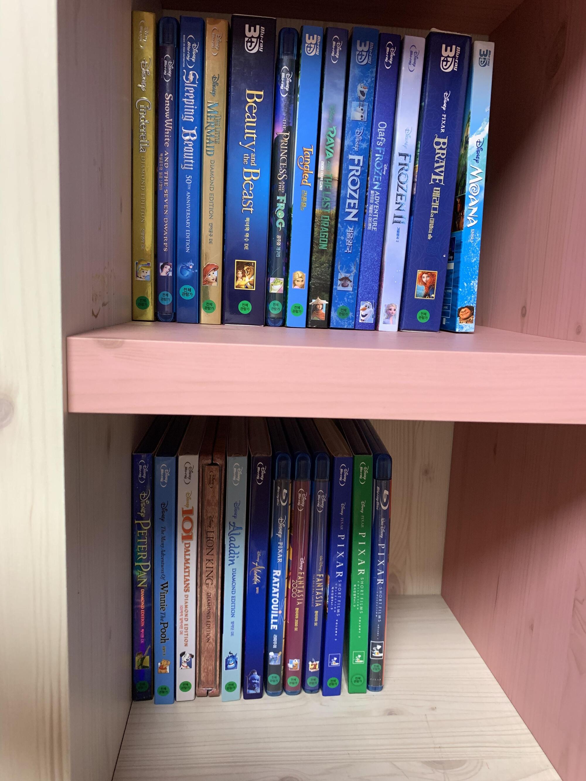 디즈니 픽사 애니메이션, 마블 아이언맨 어벤져스 블루레이 한정판 스틸북 일반판 테마별로 정리합니다 - DVDPrime