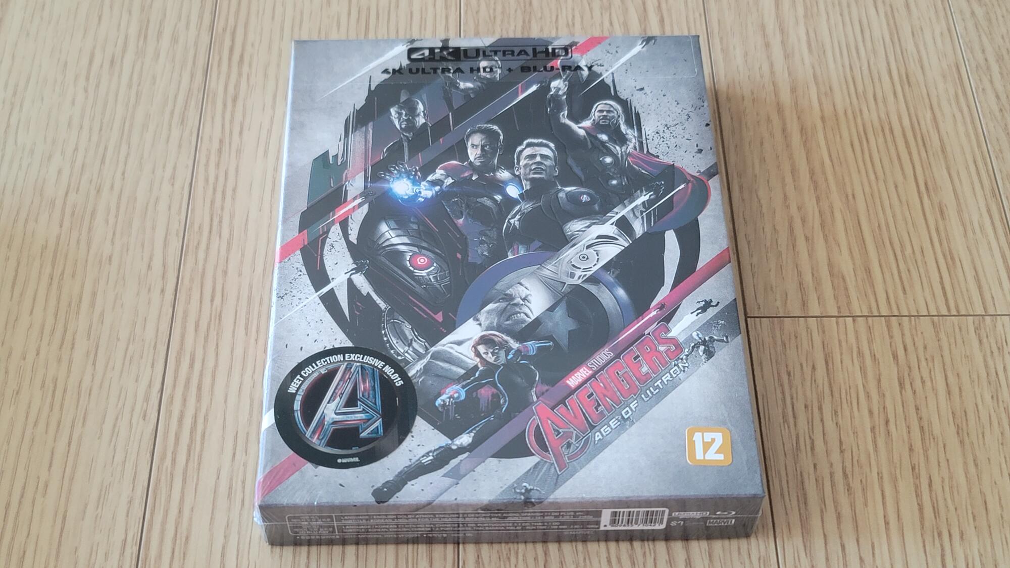 판매완료) 위트 어벤져스 에이지오브울트론 A1 A2판매합니다(최종 가격조정) - DVDPrime