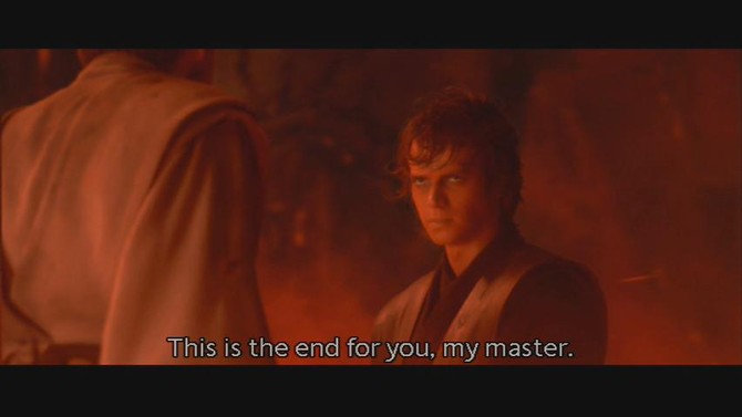 스타워즈 명장면 #33 아나킨 VS 오비완 2부 +