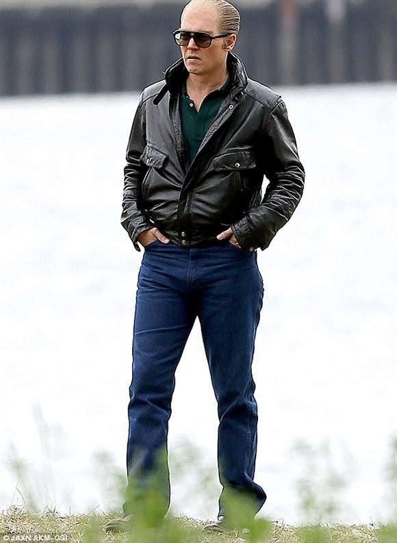 [조니뎁] 주연 범죄영화 "블랙 매스" 촬영현장