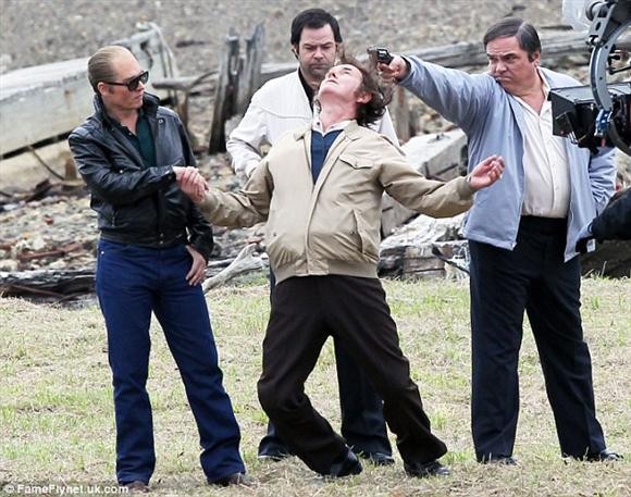 [조니뎁] 주연 범죄영화 "블랙 매스" 촬영현장