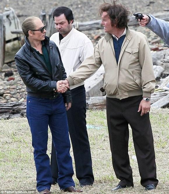 [조니뎁] 주연 범죄영화 "블랙 매스" 촬영현장