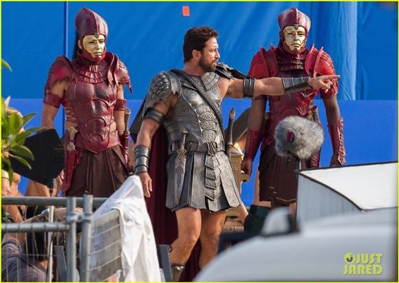 [정보] 제라드 버틀러 주연 "이집트의 신" 촬영현장