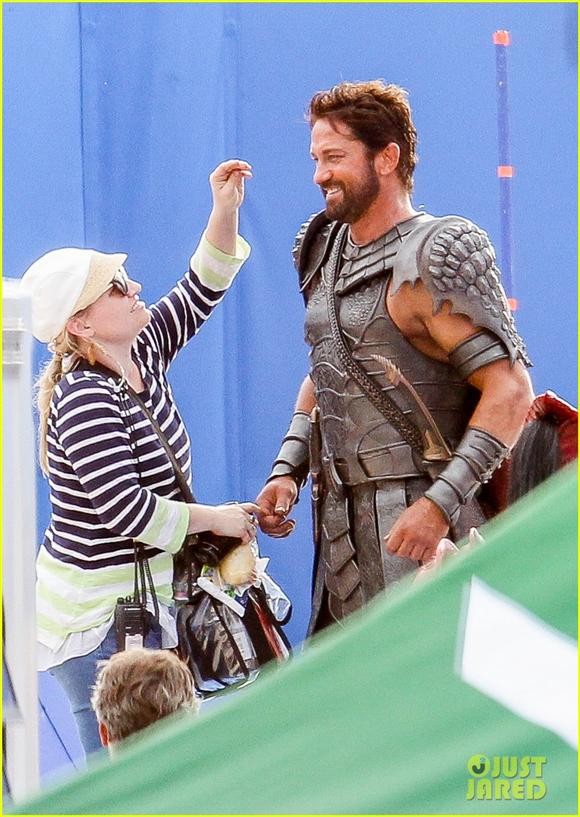 [정보] 제라드 버틀러 주연 "이집트의 신" 촬영현장