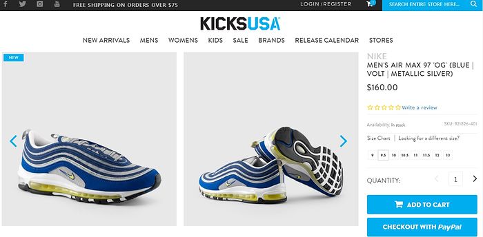 Kicksusa cheap release calendar