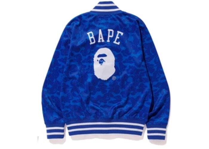 베이프 다저스블루 자켓 XL BAPE x Mitchell & Ness Dodgers Jacket Blue XL - 풋셀 커뮤니티 베이프 다저스블루 자켓 XL  BAPE x... 