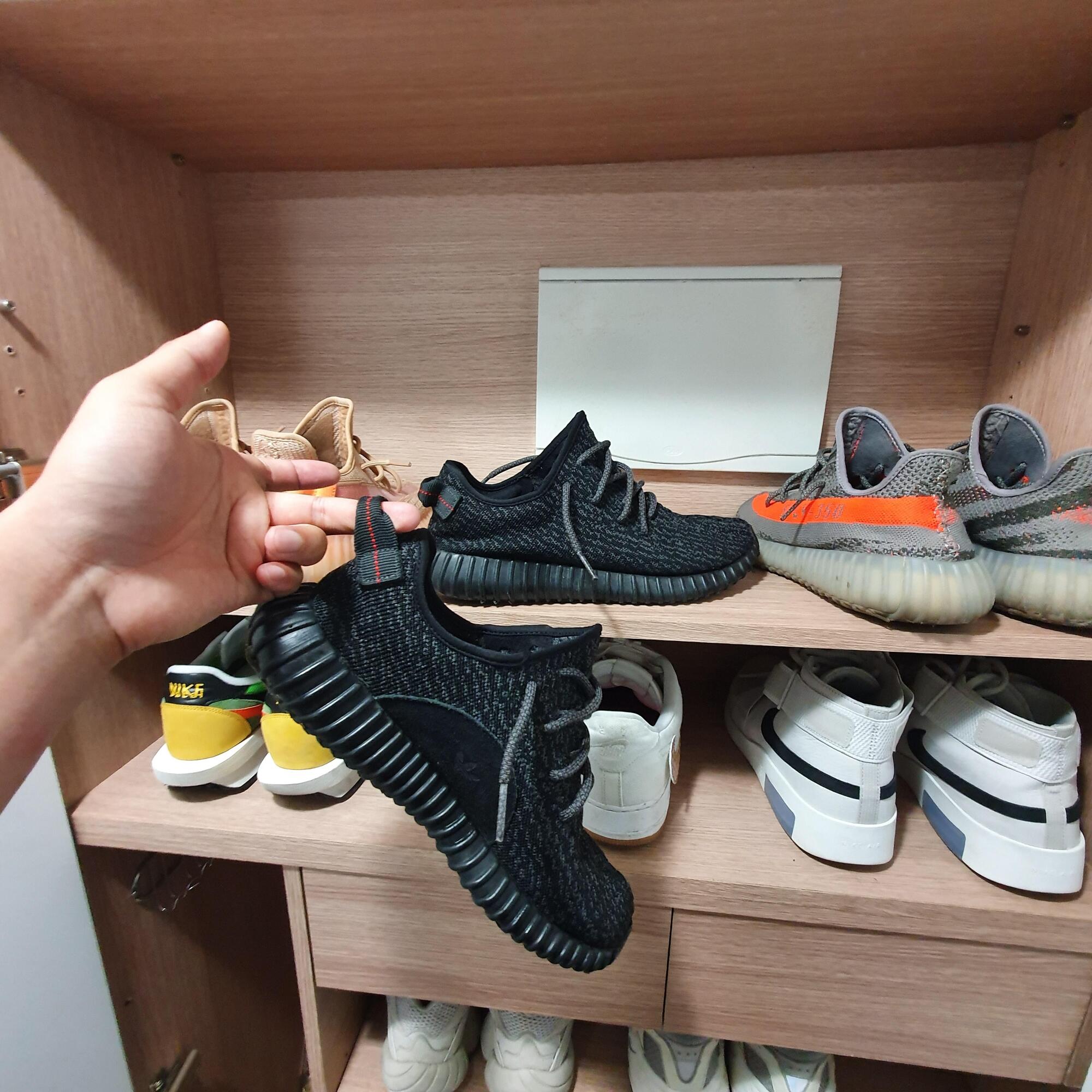 이지부스트 350 파이렛블랙 - 풋셀 커뮤니티