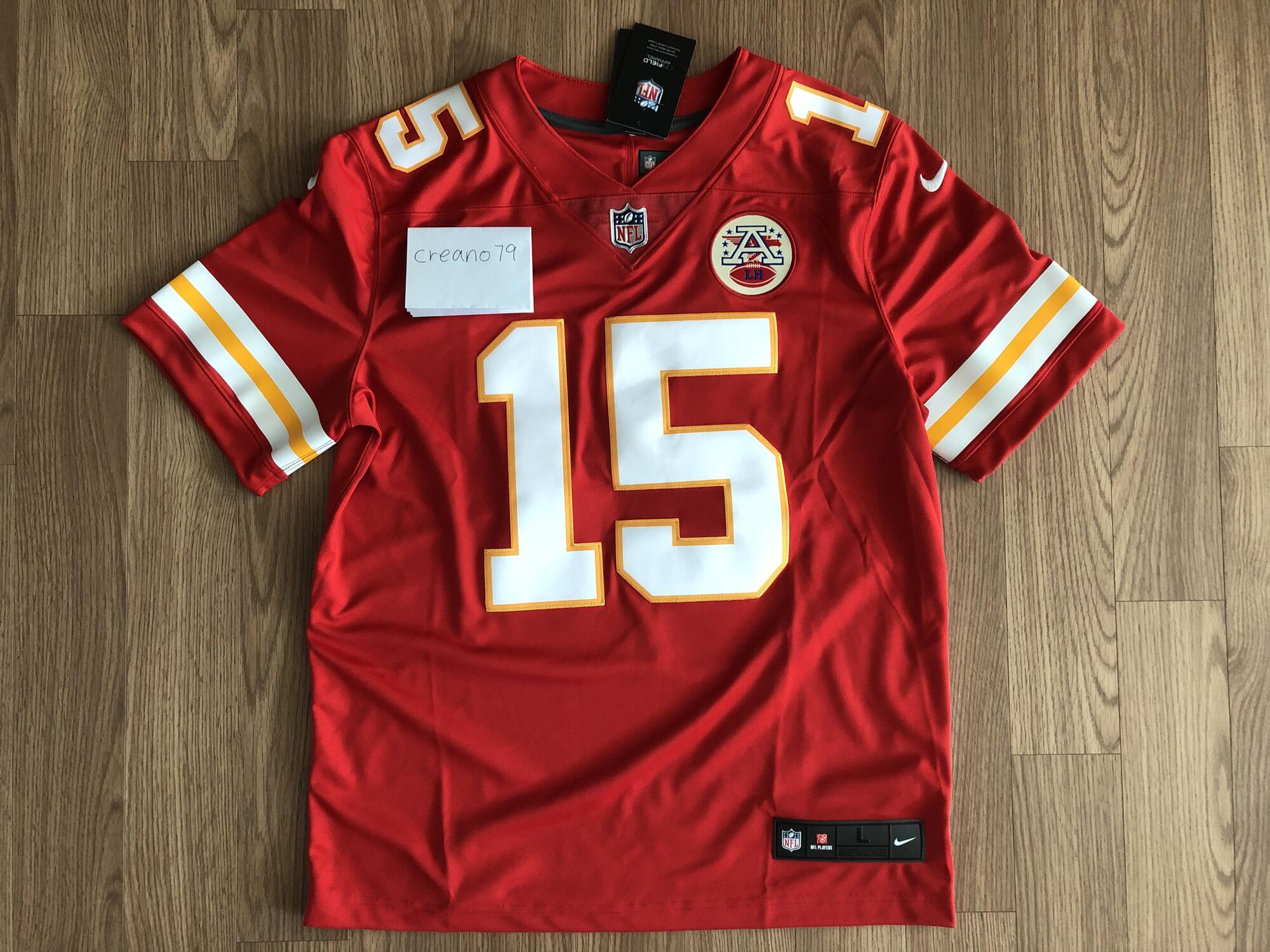 나이키 Kansas City Chiefs 패트릭 마홈스 (Patrick Mahomes) Vapor