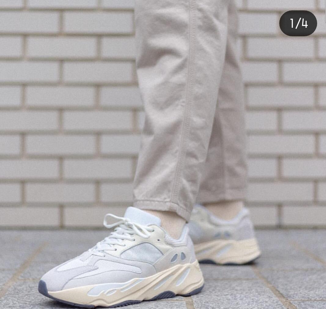 Yeezy boost 700 on foot cheap