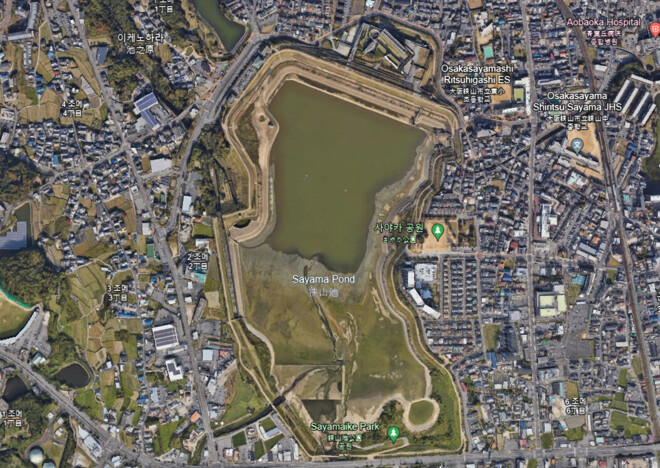 안도 다다오 건축물의 관람객 동선 - 사야마 이케 박물관