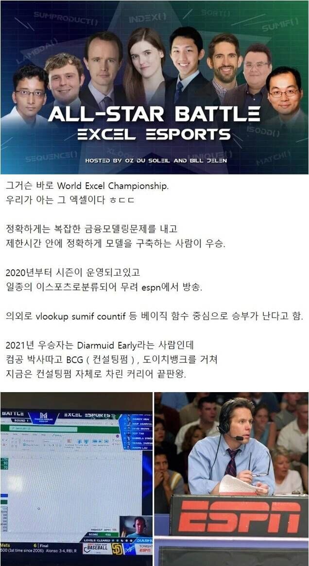 의외로 세계대회가 존재하는 e스포츠