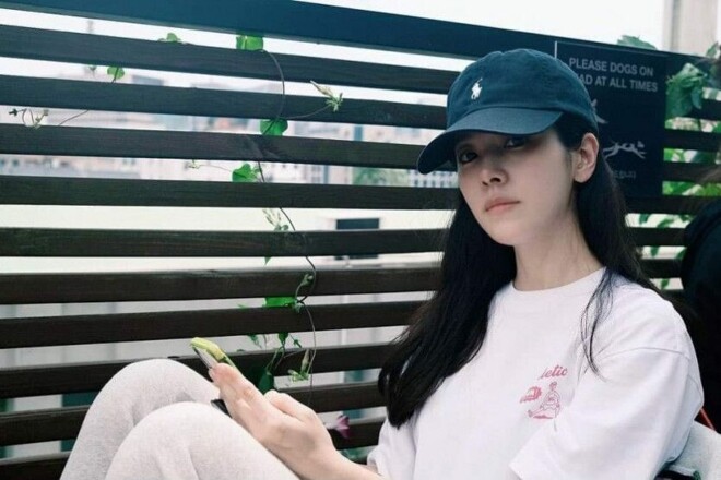 매니저가 촬영한 한지민 사진