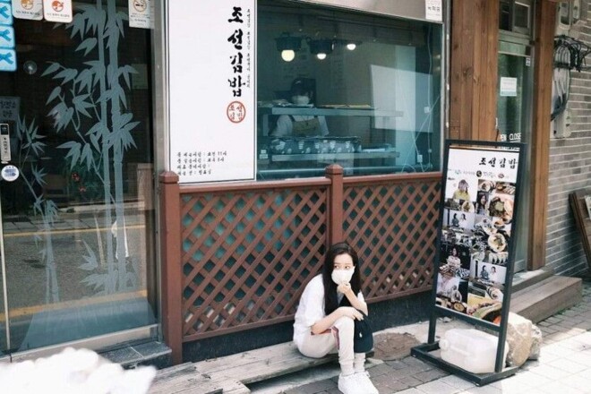 매니저가 촬영한 한지민 사진