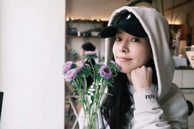 매니저가 촬영한 한지민 사진