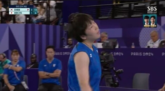 안세영의 상대들이 짓는 표정