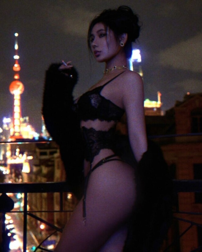 약후) 퇴폐미 넘치는 처자...