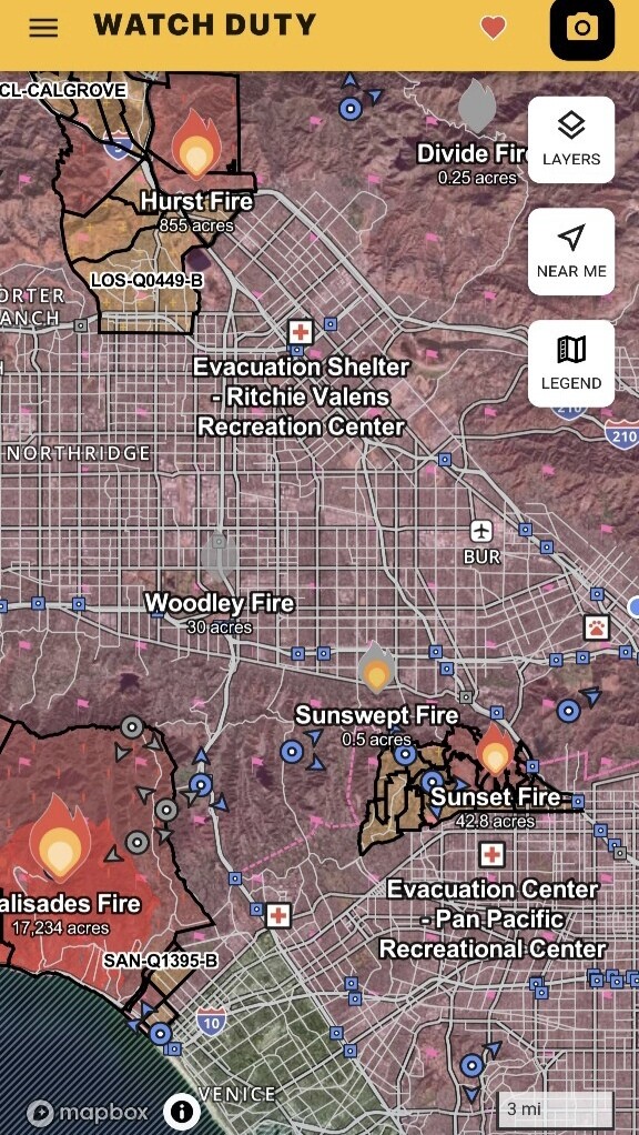 LA산불이 심상치가 않네요.