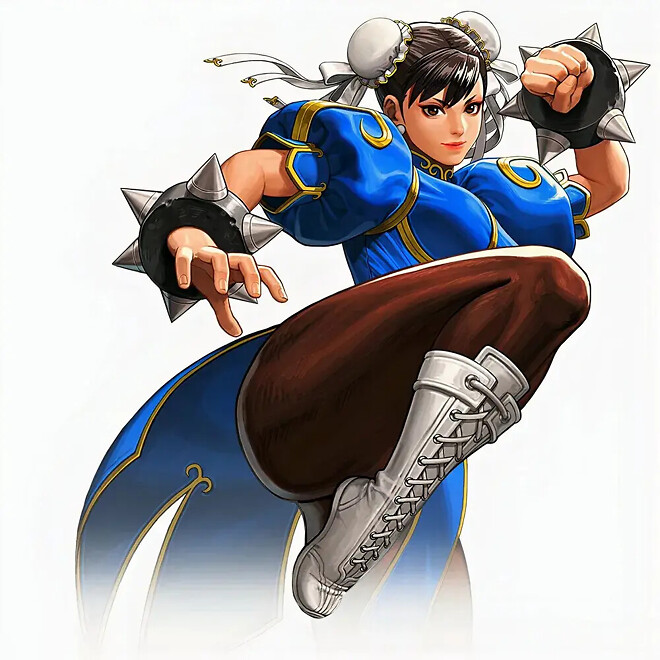 약후?)춘리 vs 마이