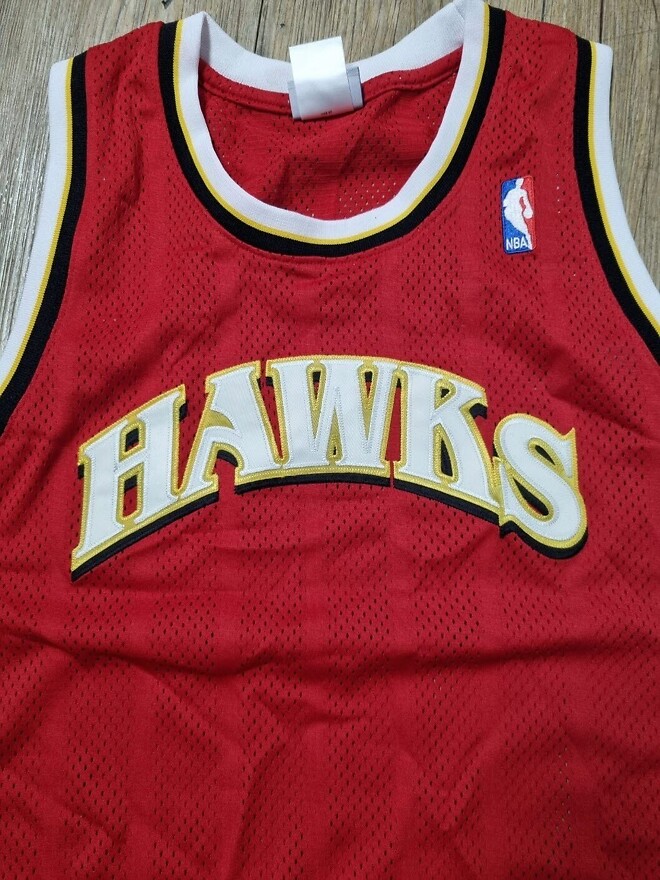 [40사이즈] 애틀란타 호크스 레드 색상 저지 상의 나눔