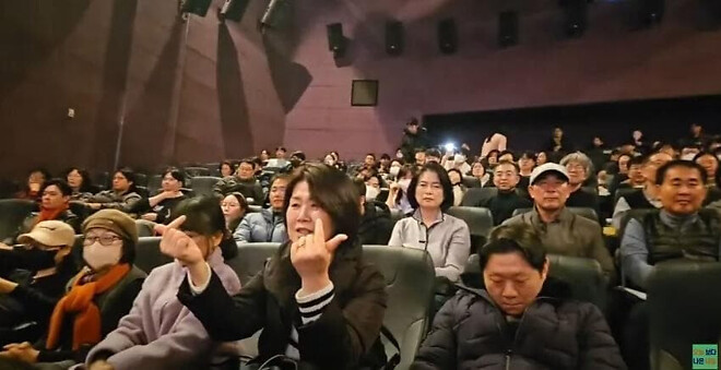 이준석 시사회 현장