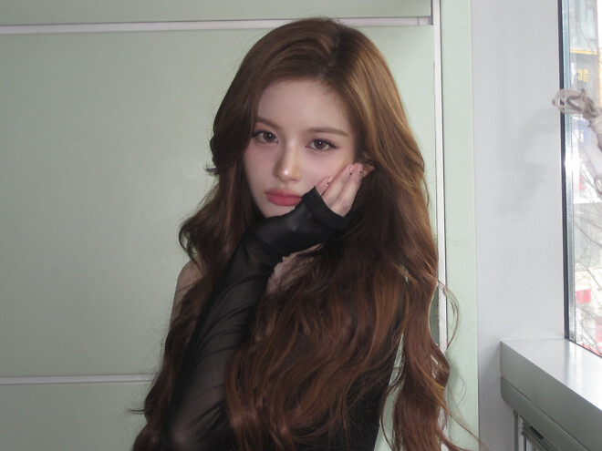 엔믹스 설윤이 팬들에게 내꿈꾸라고 보낸 사진