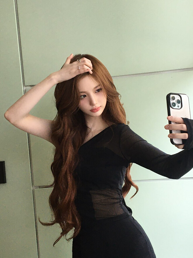 엔믹스 설윤이 팬들에게 내꿈꾸라고 보낸 사진