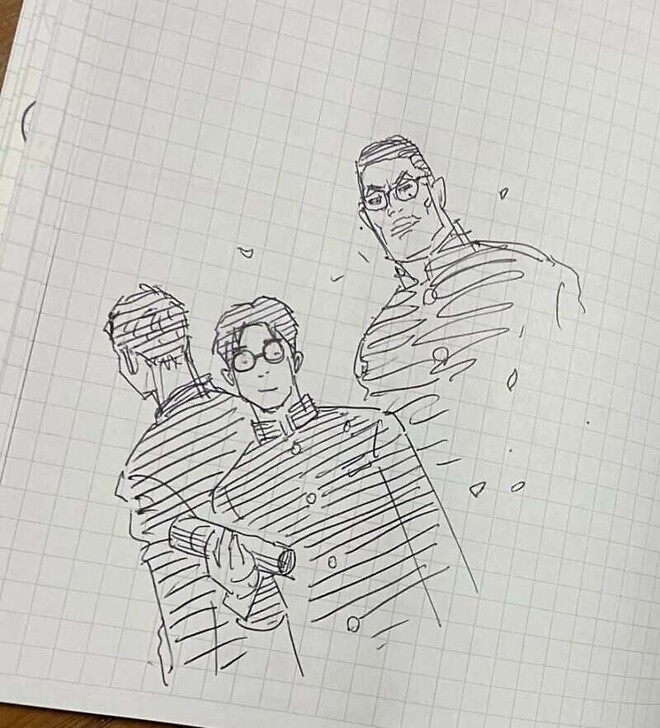 슬램덩크 10일 후 후일담 + 이노우에의 각 캐릭터 졸업 일러