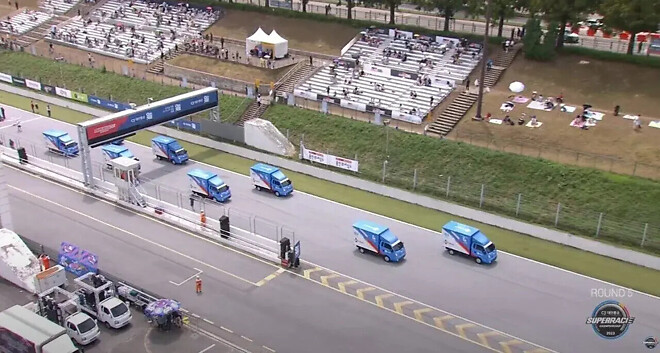 cj대한통운 택배 레이스