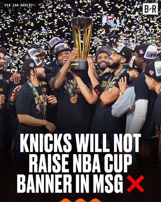 뉴욕 닉스가 MSG에 NBA컵 우승 배너를 걸지 않을 이유 - 매니아 커뮤니티 NBA News 게시판