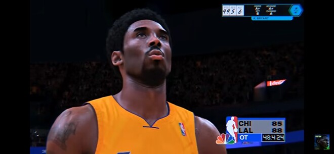 유튜브로 2k 영상보는데 조던, 코비 그래픽 진짜좋네요.