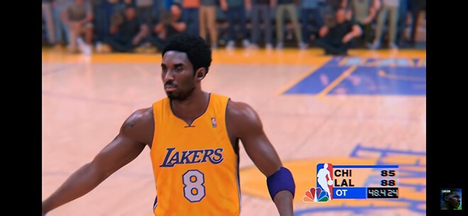 유튜브로 2k 영상보는데 조던, 코비 그래픽 진짜좋네요.