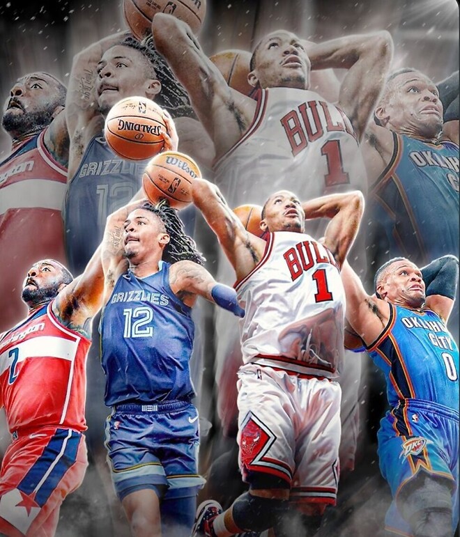 우위를 가릴 수 없는 포인트가드 덩크 탑3