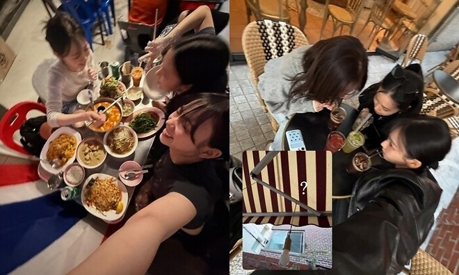 한수아 류진 카리나 - 여행 영상