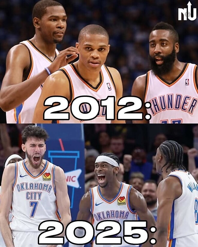 듀란트를 블락하는 웨스트브룩만의 비법