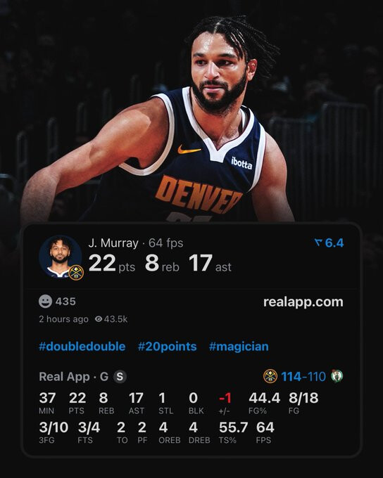 자말 머레이 오늘 스텟